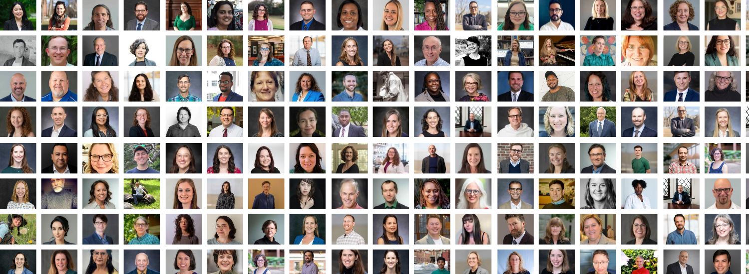 Grid of headshots of various faculty members from the RIRAC database